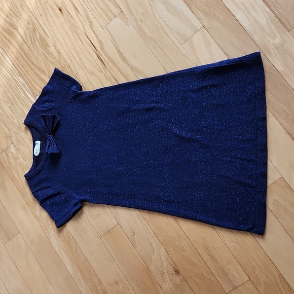 h&m blue sweater dress Maison Martin Margiela Navy Blue Darted Sweater Dress H&M NWT